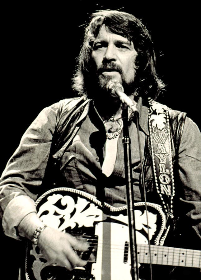 Image illustrating Waylon Jennings