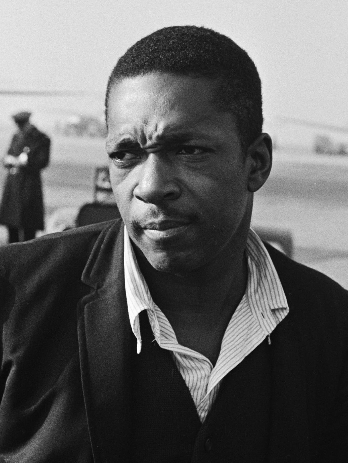 Image illustrating John Coltrane