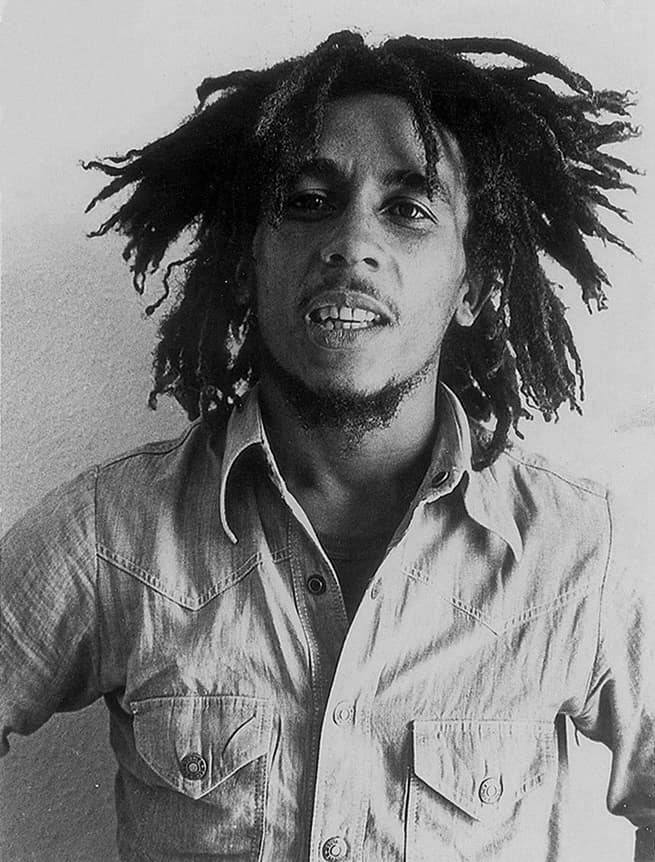 Image illustrating Bob Marley