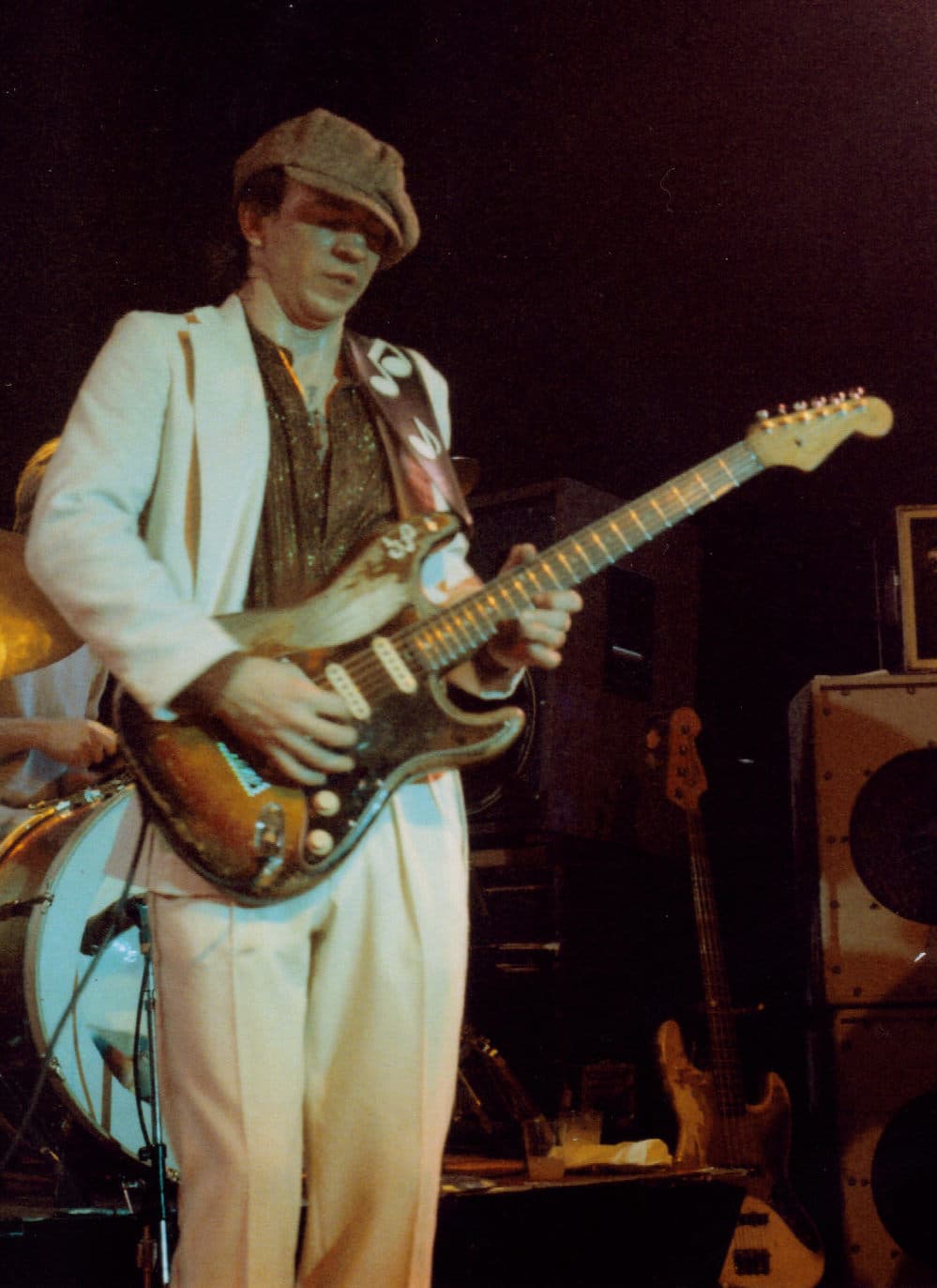 Image illustrating Stevie Ray Vaughan
