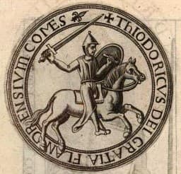Image illustrating Thierry of Lorraine, Count of Flanders