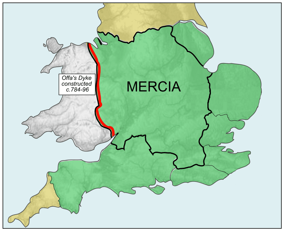 Image illustrating Kingdom of Mercia