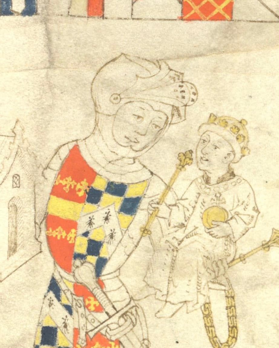 Image illustrating Richard de Beauchamp, 13th Earl of Warwick