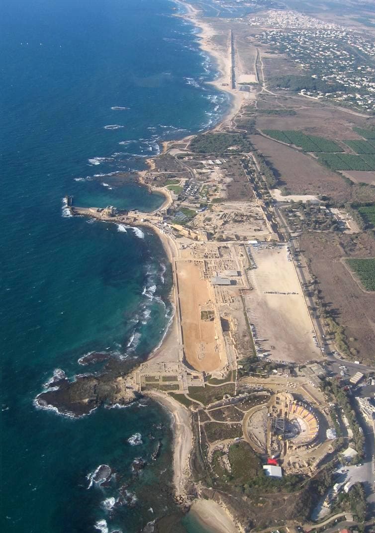 Image illustrating Caesarea Maritima