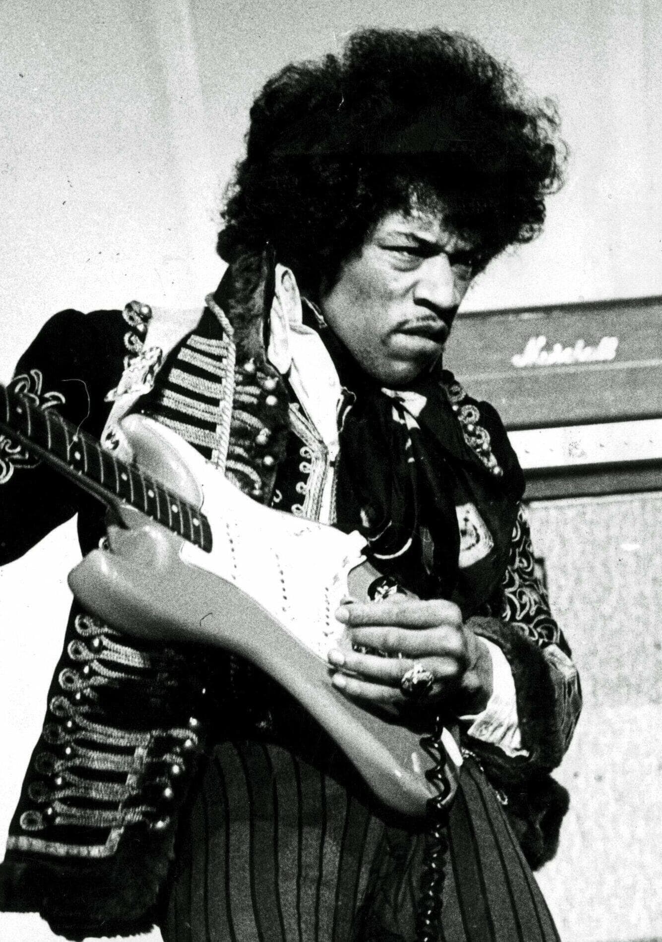 Image illustrating Jimi Hendrix