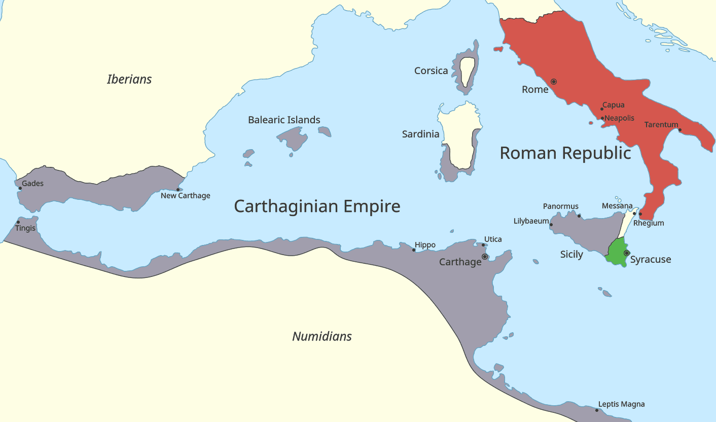 Image illustrating First Punic War