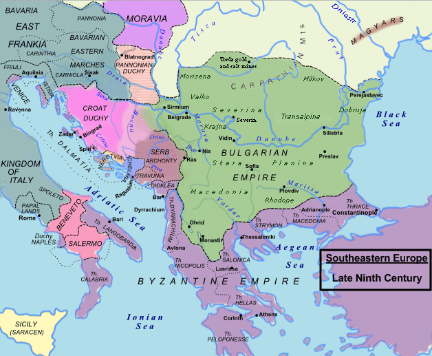 Image illustrating First Bulgarian Empire