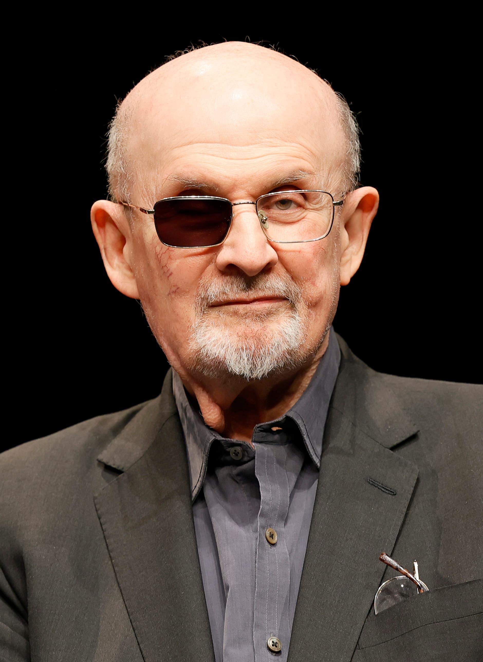 Image illustrating Salman Rushdie