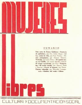 Image illustrating Mujeres Libres