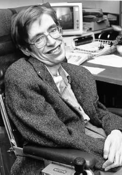 Image illustrating Stephen Hawking
