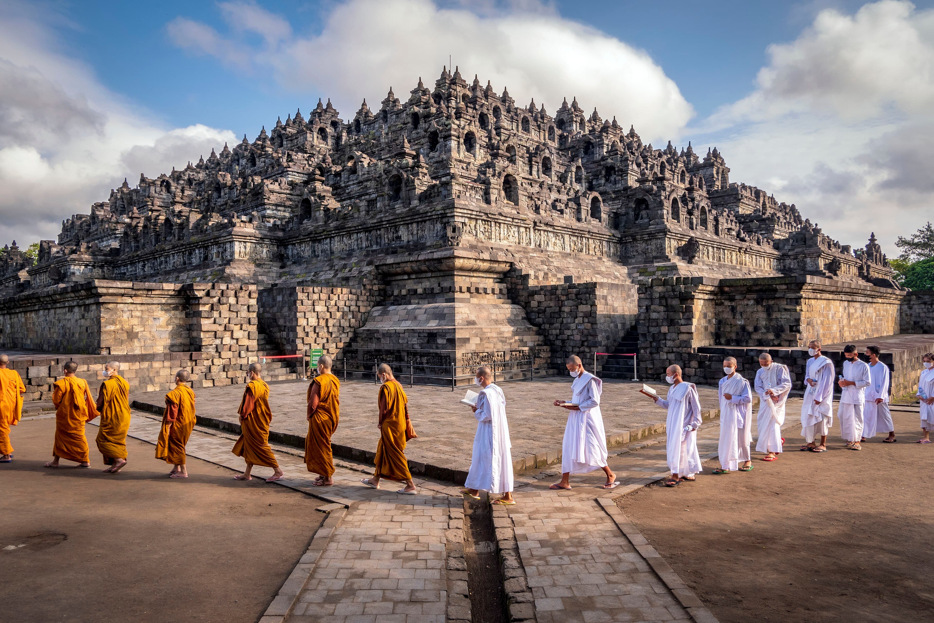 Image illustrating Borobudur