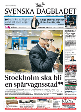 Image illustrating Svenska Dagbladet