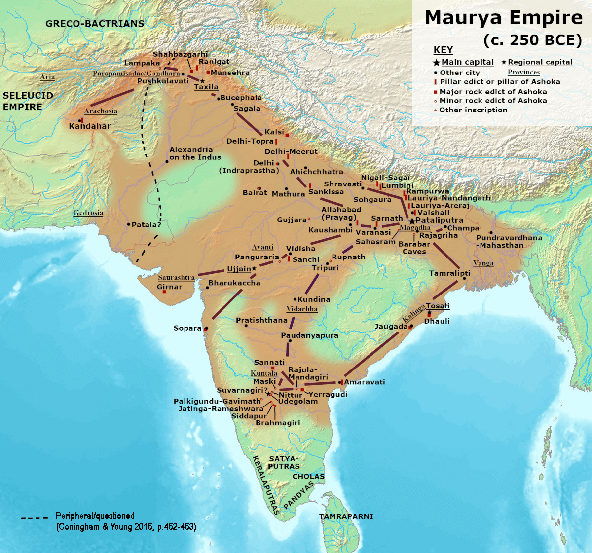 Image illustrating Maurya empire