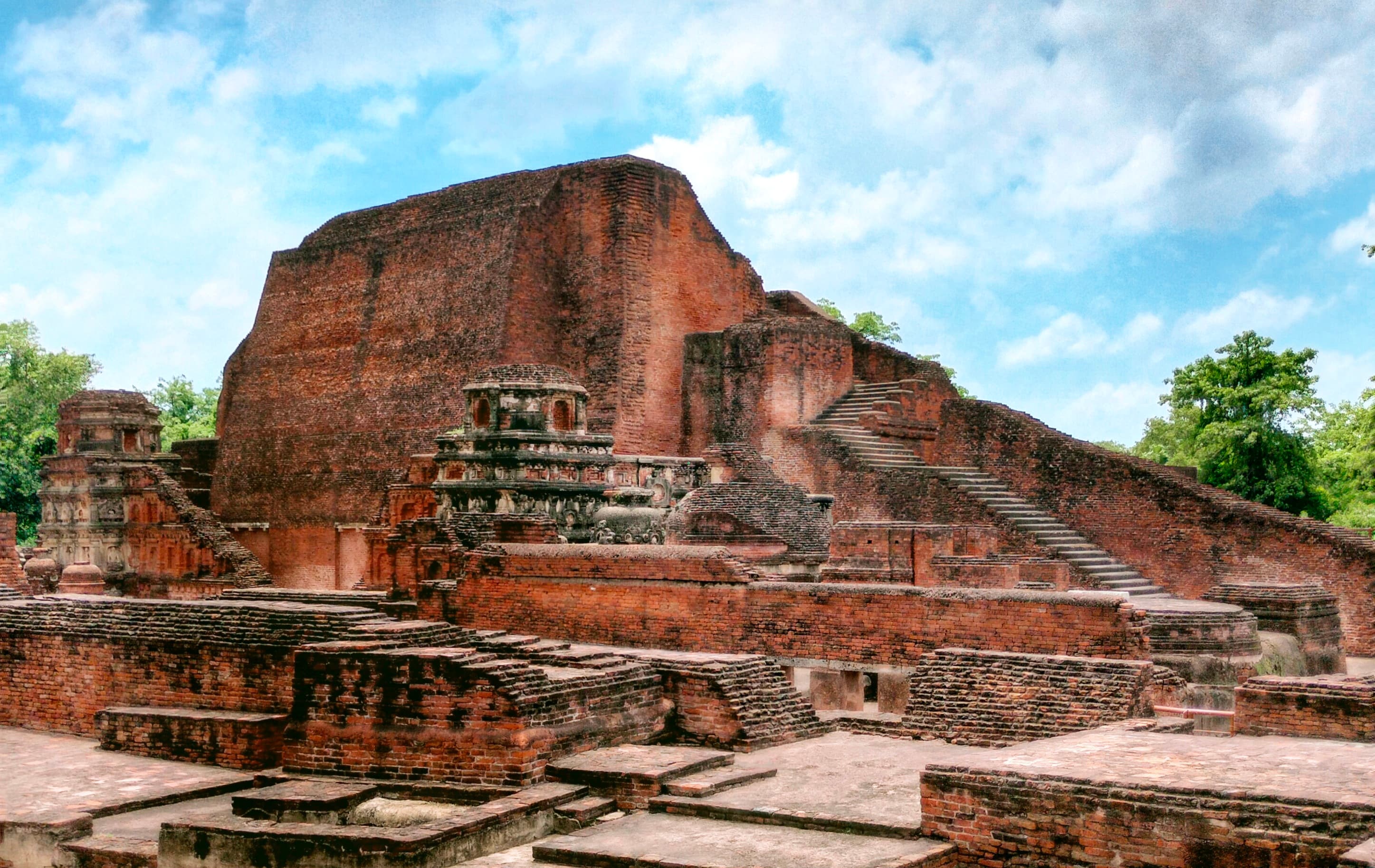 Image illustrating Nalanda Mahavihara