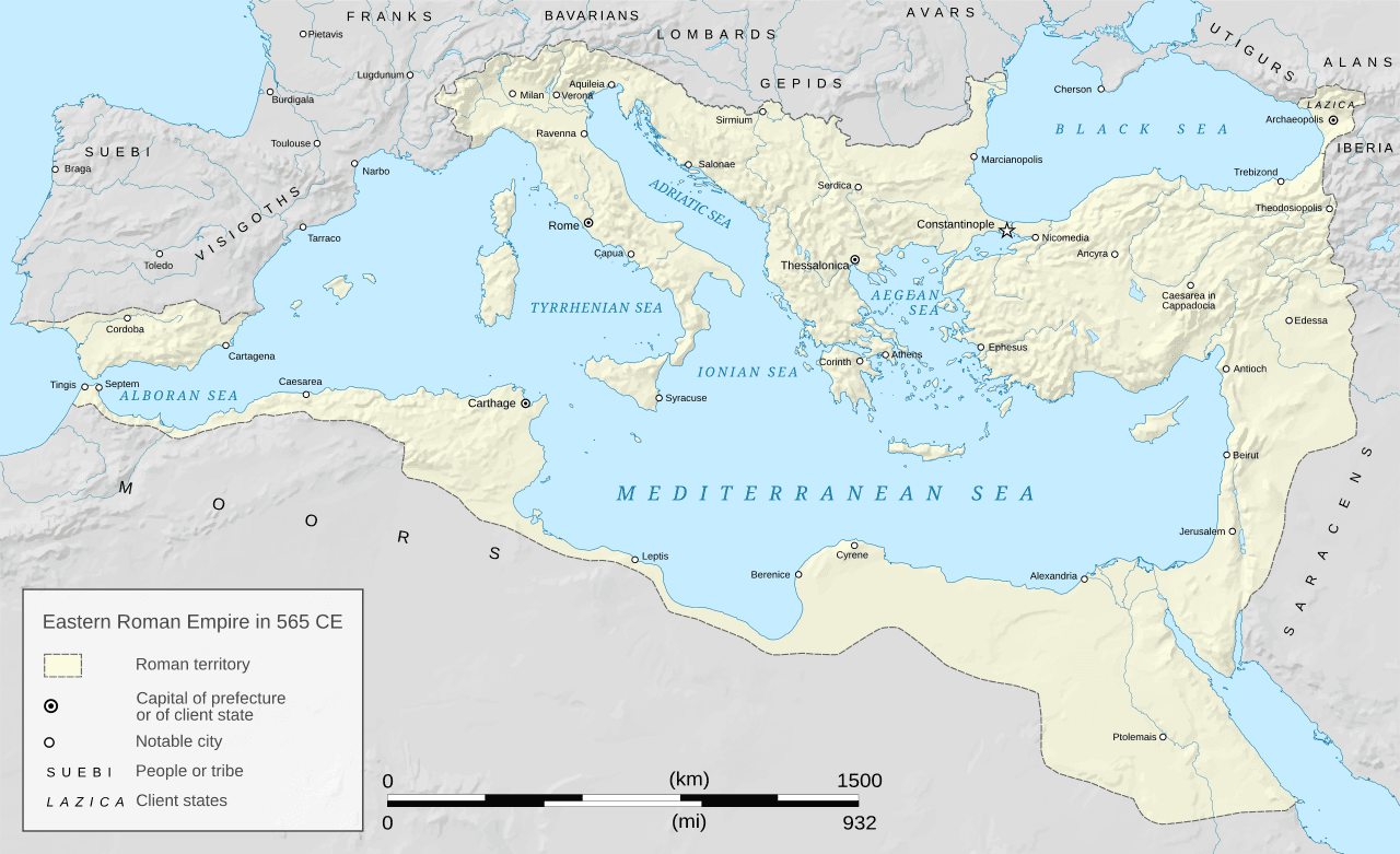 Image illustrating Byzantine Empire