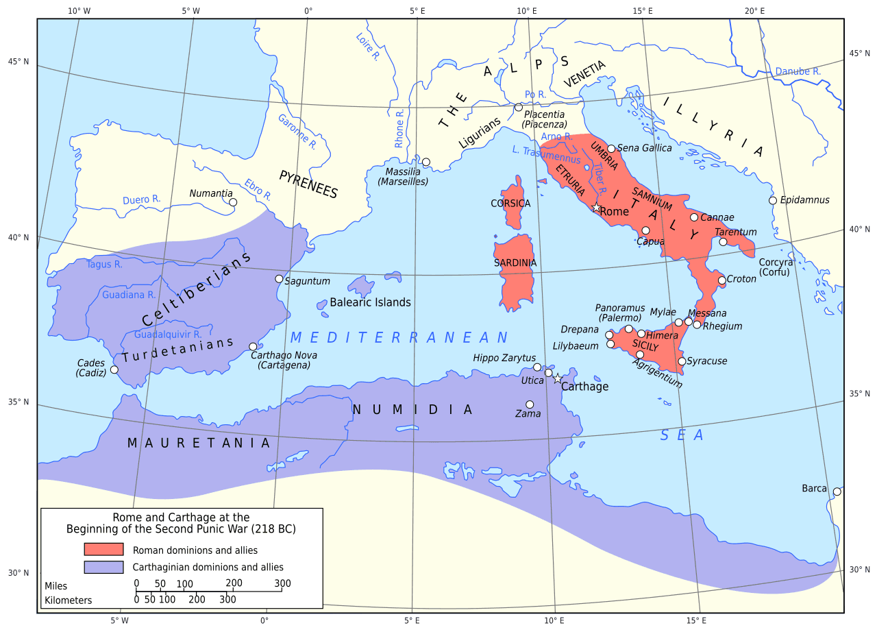 Image illustrating Second Punic War