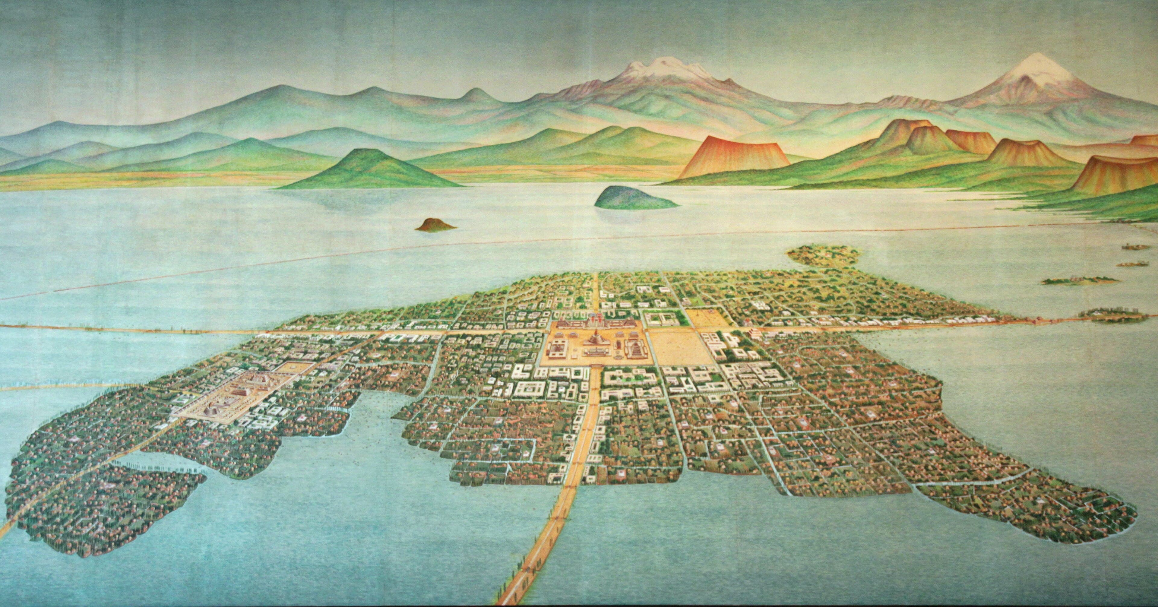 Image illustrating Tenochtitlan