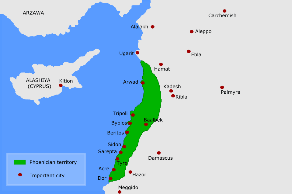 Image illustrating Phoenicia